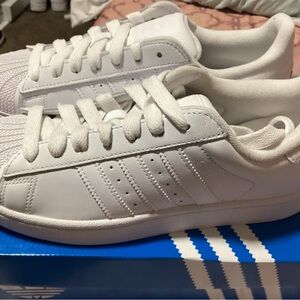 Adidas All-White Sneakers